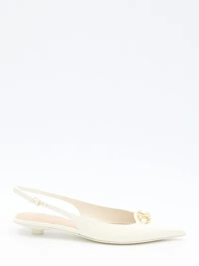 Valentino Garavani Flats In Beige