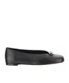 Valentino 'ballet Flats Vlogo: In Black