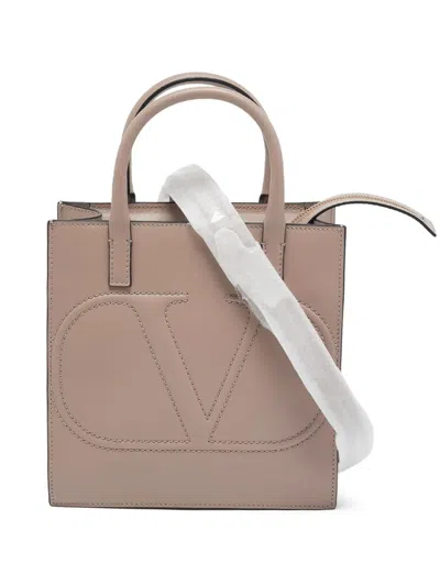 Pre-owned Valentino Garavani Vlogo Tote Bag