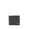 Valentino Vlogo Wallet In Black