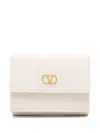 Valentino Women's Vlogo Signature Leather Wallet In Neutrals