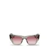 Valentino Eyewear Rectangular Frame Sunglasses