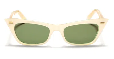 Valentino Garavani Sunglasses In Green