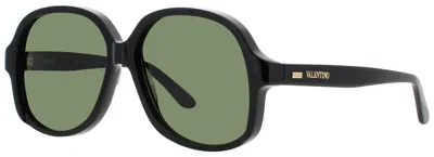 Valentino Vls-177a Sunglasses 59-14-145 Unisex Luxury Plastic From Italy In Yellow