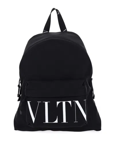 Valentino Garavani Vltn Backpack In Negro