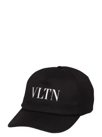 Valentino Garavani Vltn Baseball Hat In Black