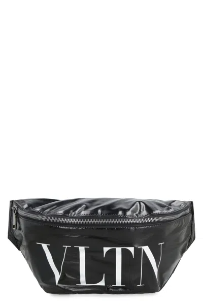 Valentino Garavani Vltn Belt Pouch In Black