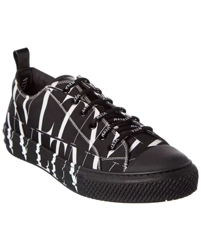 Valentino Garavani Valentino Vltn Canvas Sneaker In Black