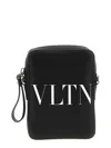 Valentino Small Vltn Messenger Bag In Black