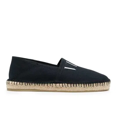 Valentino Garavani Vltn Espadrilles In Black