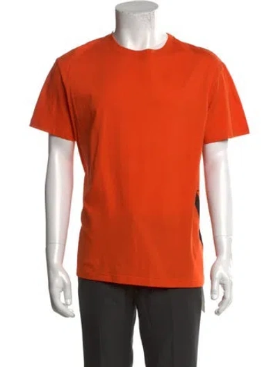 Pre-owned Valentino Vltn Graphic Print Sweatshirt W/ Tags In Orange