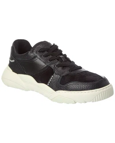 Valentino Garavani Valentino Vltn Leather & Suede Sneaker In Black