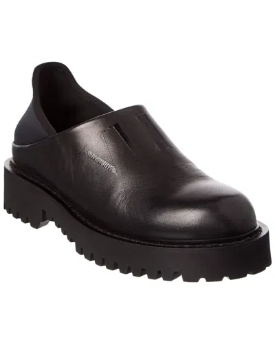 Valentino Garavani Valentino Vltn Leather Loafer In Black
