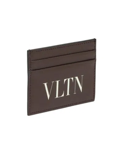Valentino Garavani Vltn Logo Cardholder In Black