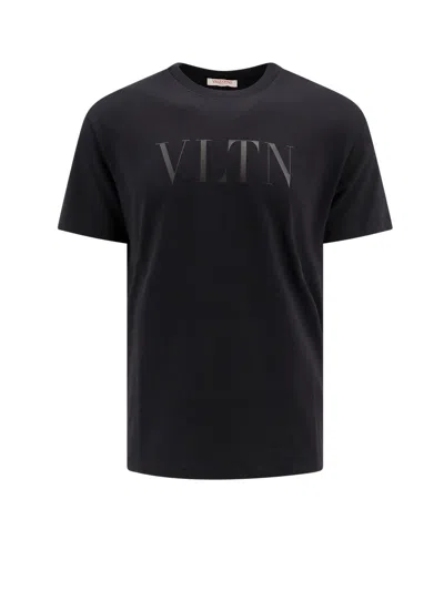 Valentino Basic Crew Neck T-shirt In Black