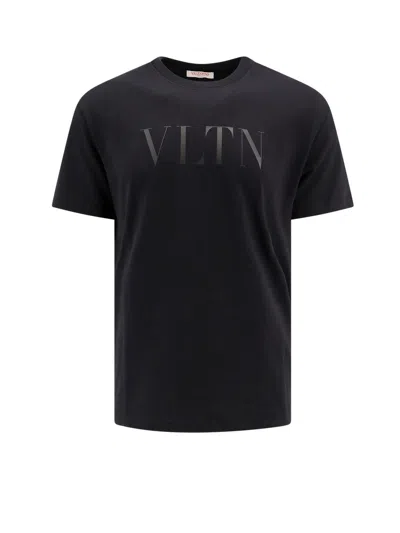 Valentino Basic Crew Neck T-shirt In Black