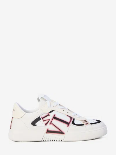 Valentino Garavani Vltn Lowtop Sneakers In White