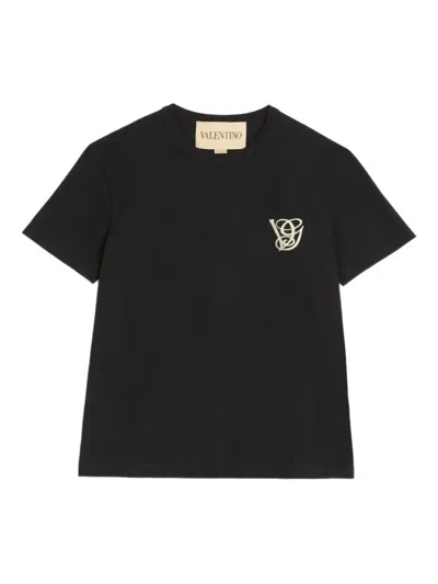 VALENTINO `VLTN` PRINT REGULAR T-SHIRT