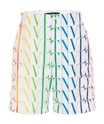 VALENTINO VLTN RAINBOW SHORTS