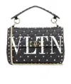 Valentino Vltn Rockstud Spike.it Bag In Black
