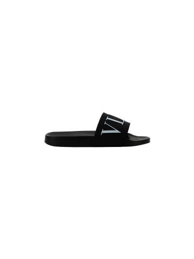 Valentino Garavani Vltn Sandals In Black