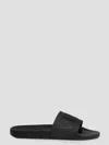 Valentino Garavani Man Sandals Black Size 7 Textile Fibers In Black