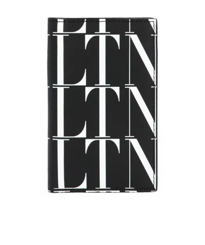 Valentino Garavani Vltn Times Card Bag In Black