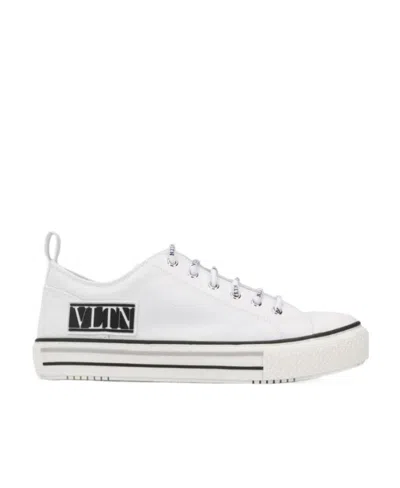 Valentino Garavani Vltn Times Giggies Sneakers In White