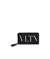 Valentino Zip Around Continental Wallet Vltn In White
