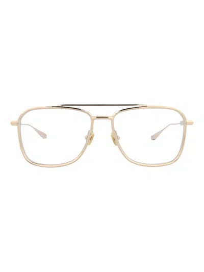 Valentino Garavani Valentino Vlx Eyeglasses In 70051 - Gold Gold Transparent