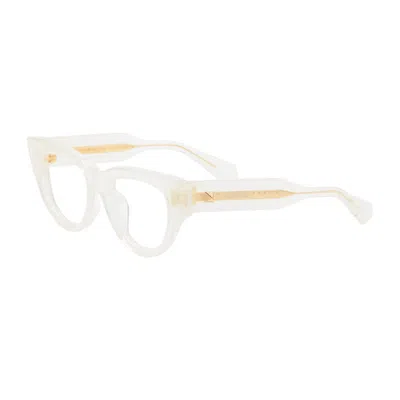 Valentino Garavani Valentino Vlx-125a Acetate Frame Eyeglasses In White