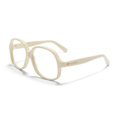 Valentino Garavani Vlx-177c White/gold 59mm In Neutral