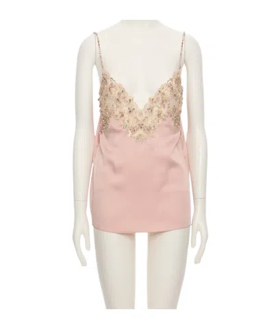 Valentino V-neck Camisole In White