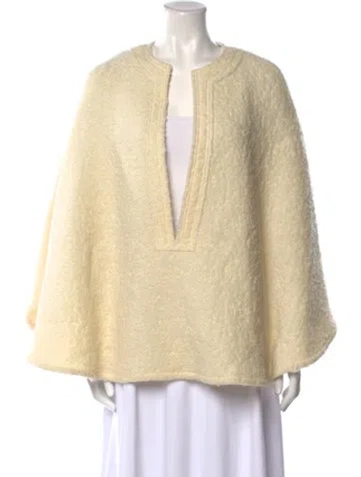 Pre-owned Valentino V-neck Sweater In Neutral