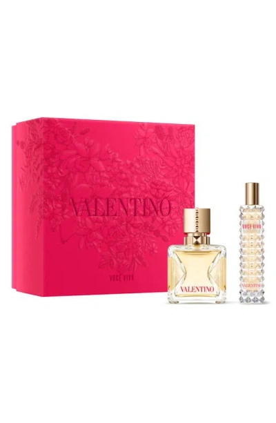 Valentino Voce Viva Eau De Parfum Gift Set $187 Value In White
