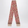 Valentino Voyage Imaginaire Bandeaux Printed Silk Scarf In Multi
