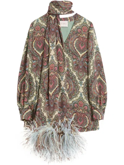 VALENTINO VOYAGE IMAGINAIRE-PRINT BLOUSE