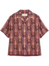 Valentino Garavani Bowling Voyage Imaginaire Shirt In Multi