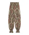 Valentino Voyage Imaginaire Casual Pants In Brown