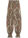 Valentino Voyage Imaginaire Casual Pants In Red
