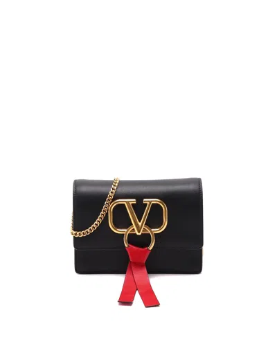 Valentino Garavani Valentino Vring Mini Bag In Black