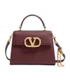 Valentino Vsling Small Handbag In Grainy Calfskin With Jewel Logo