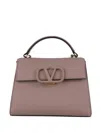 Valentino Cross-body Bag With Detachable Strap And Top Handle In Pink