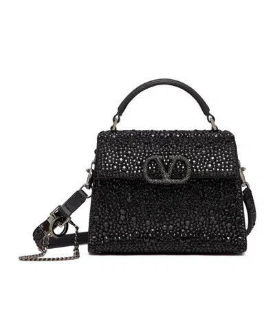 Valentino Garavani Vsling Tote Bag In Black