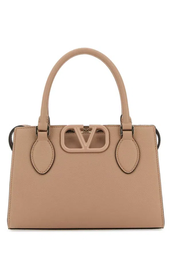 Valentino Garavani small VSLING sequin-embellished tote bag - Blue