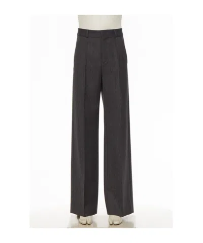 Valentino Waistband Loop Casual Pants In Black