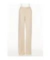 Valentino Waistband Loop Casual Pants In Nude