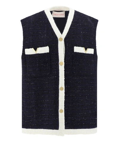 Valentino Waistcoat In Blue