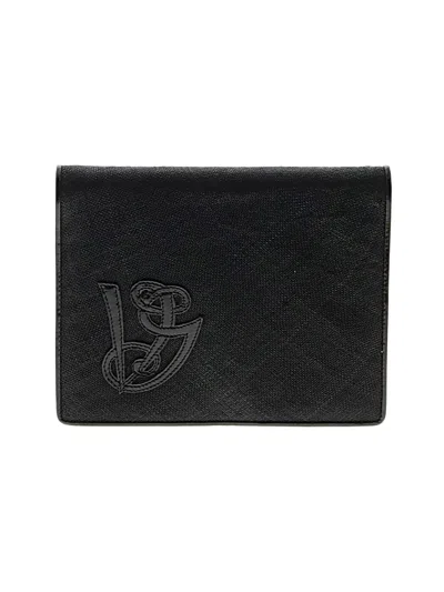 Pre-owned Valentino Garavani Wallet In Black