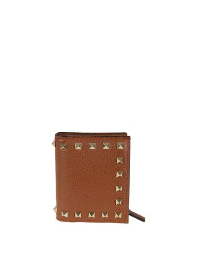 Valentino Garavani Wallet In Brown